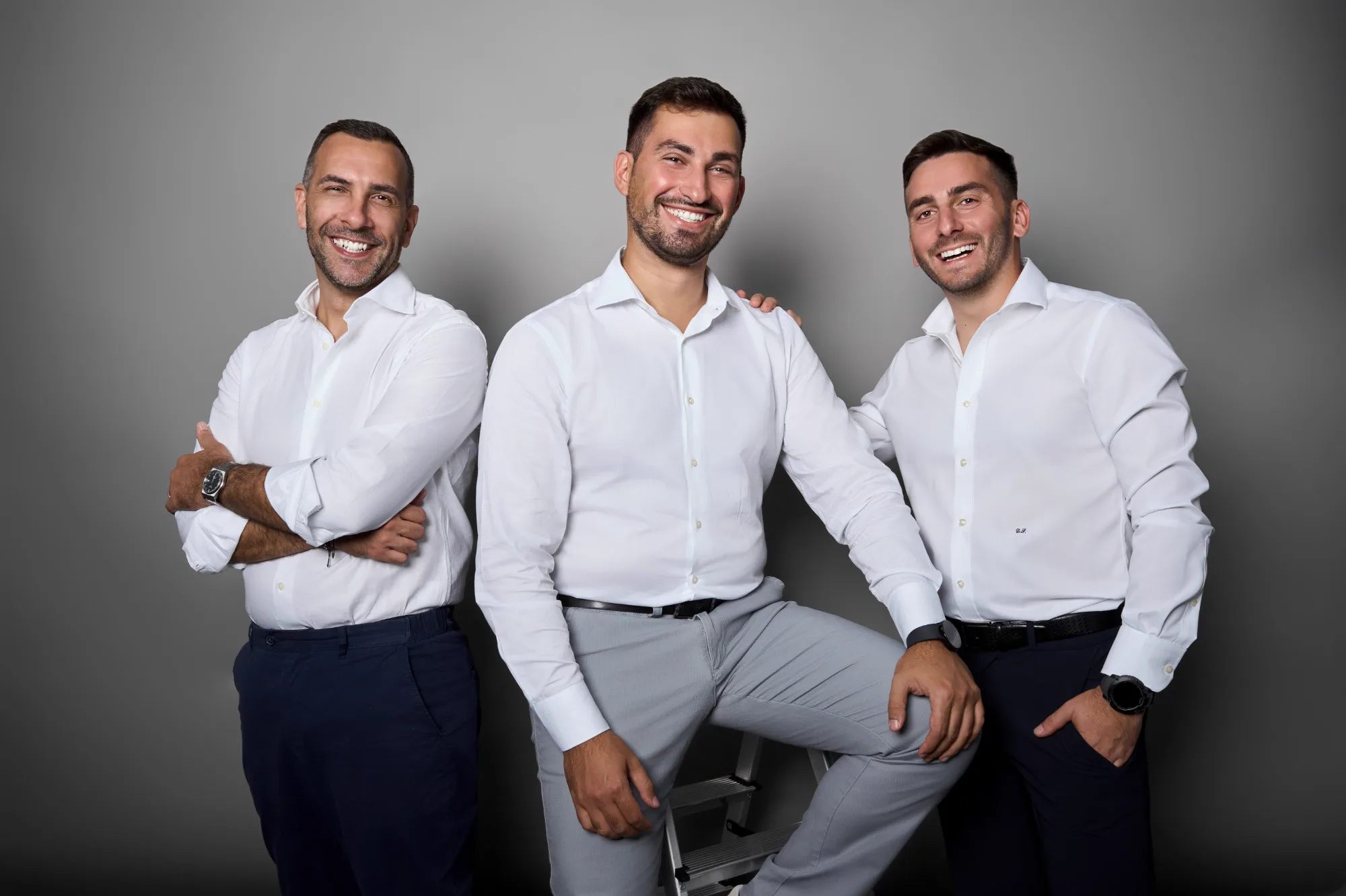 I tre soci di Fractal Studio